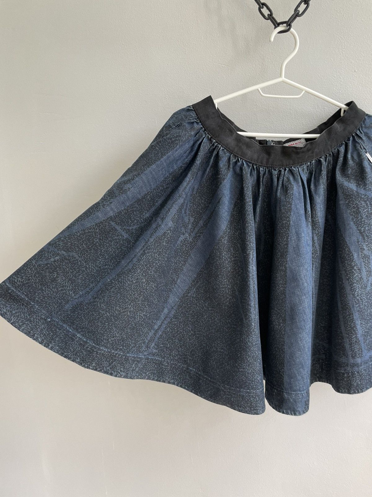 Miss Sixty Miss Sixty Vintage Y2K Denim Doris Midi Skirt Avant Garde Size 34" / US 12 / IT 48 - 5 Thumbnail