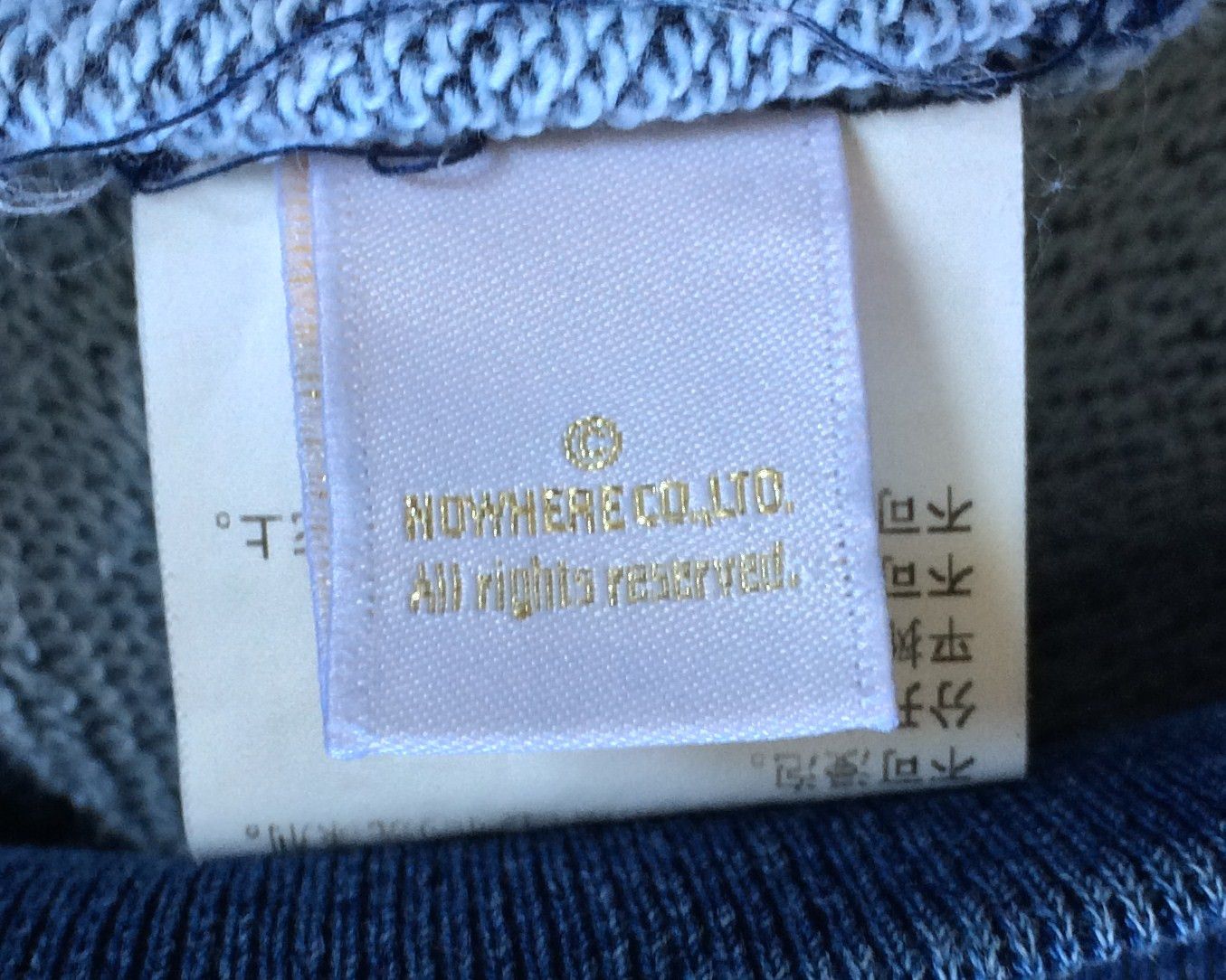 Bape Indigo College Pullover Hoodie Size US L / EU 52-54 / 3 - 11 Thumbnail
