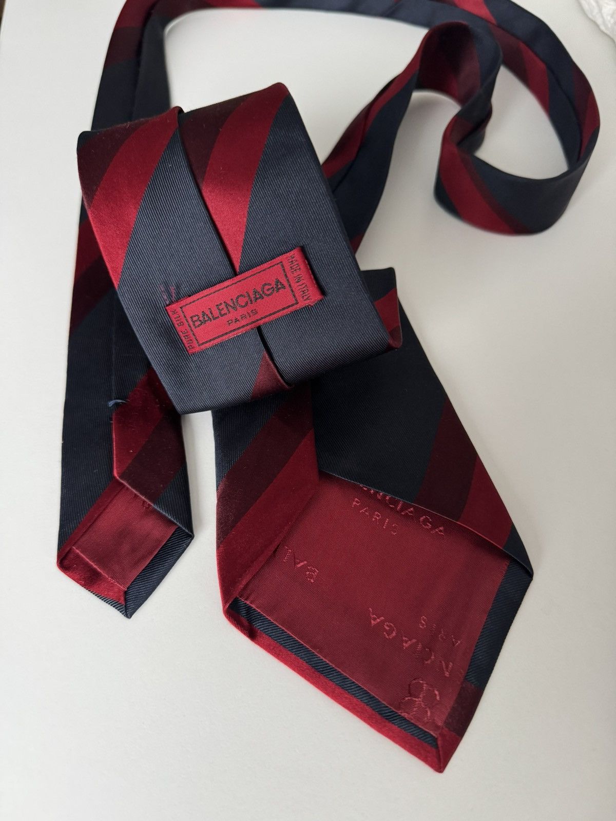 Balenciaga Balenciaga Vintage Tie Size ONE SIZE - 3 Thumbnail