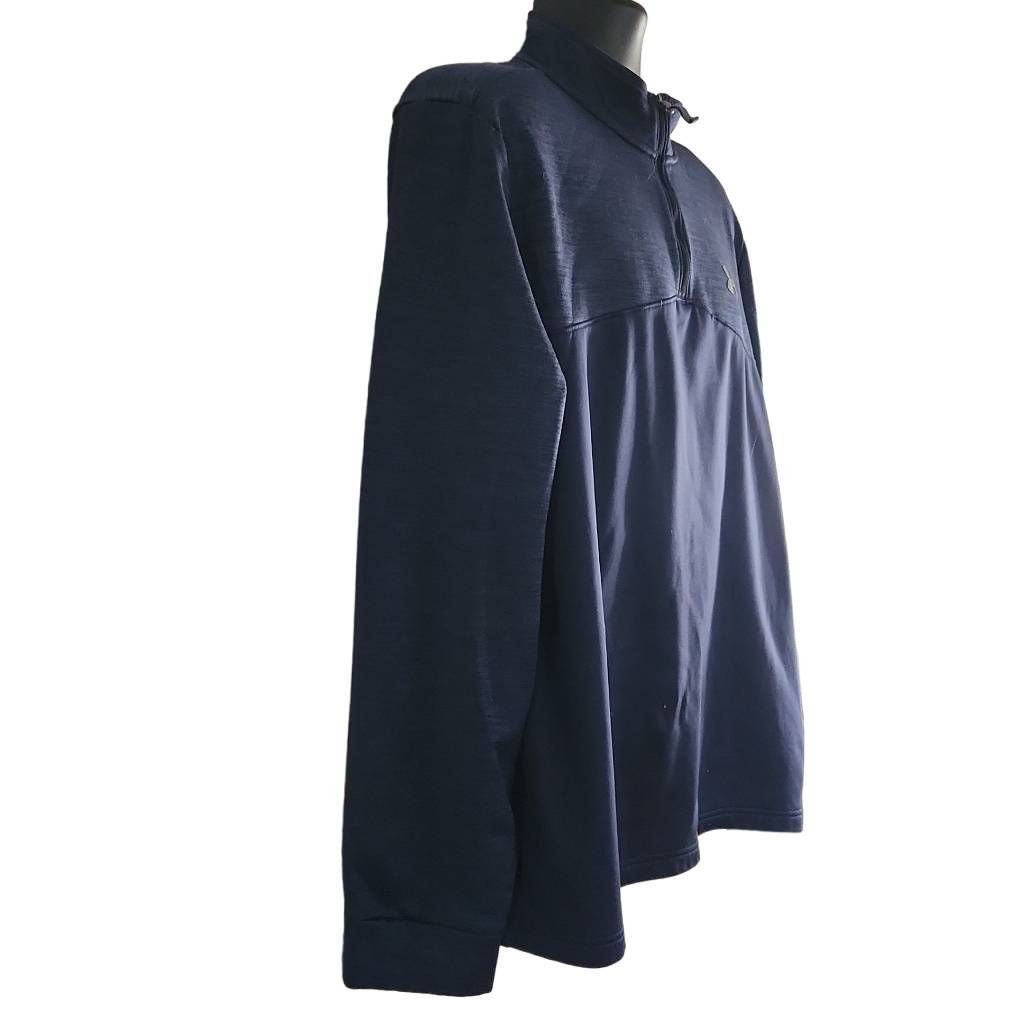 Under Armour Under Armour Men's Size XL Navy Pullover Fleece Pullover 1/4 Size US XL / EU 56 / 4 - 3 Thumbnail