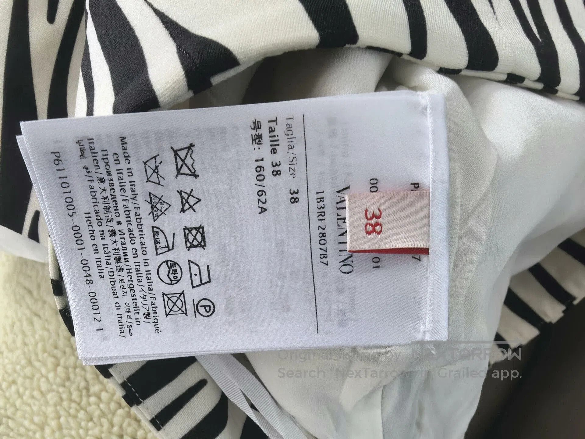 Valentino Valentino Zebra Print Culottes. Size US 34 / EU 50 - 3 Thumbnail