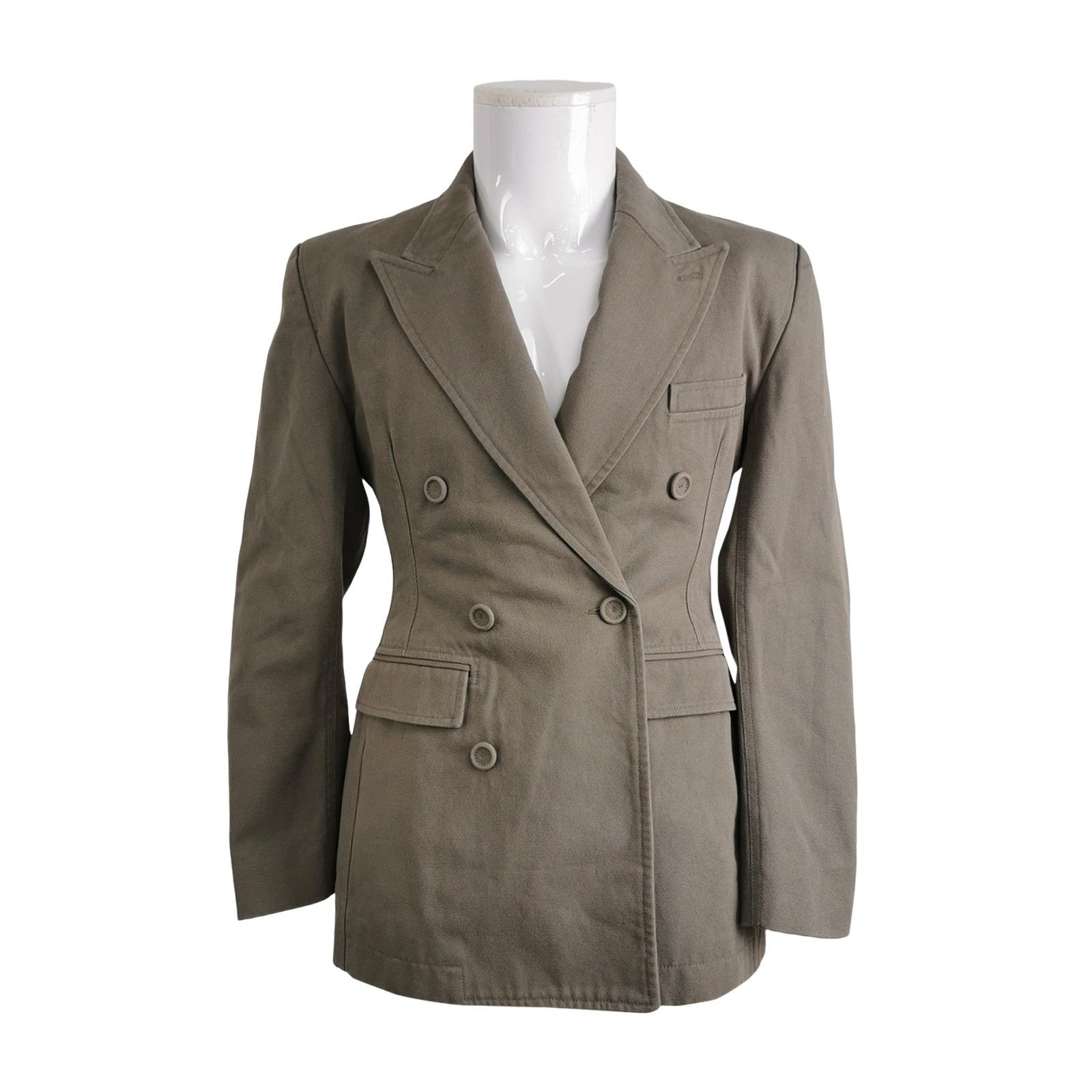 Dior Dior Double Breasted Cotton Blazer 34R Size 34R - 1 Thumbnail