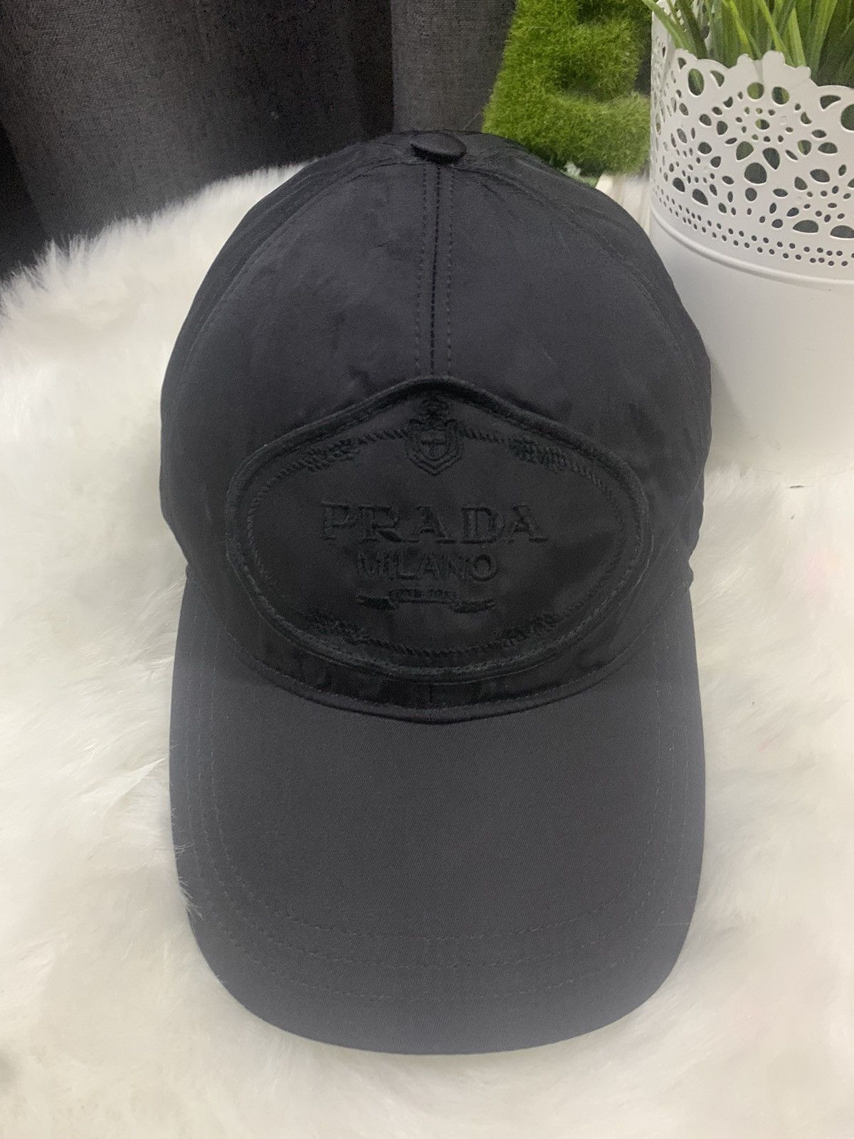 image of Steal !! Cap Prada Milano in Black, Men's