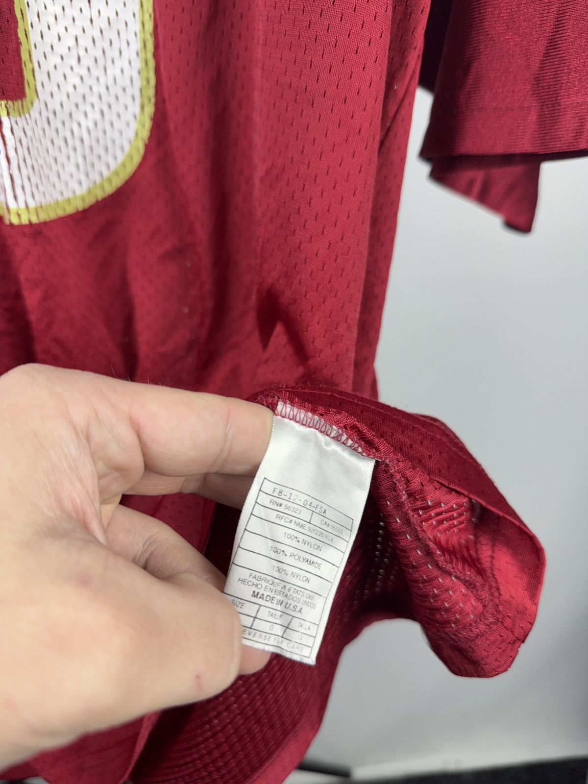 Nike Nike USA Florida State Seminoles #9 Vintage Football Jersey Size US L / EU 52-54 / 3 - 9 Thumbnail