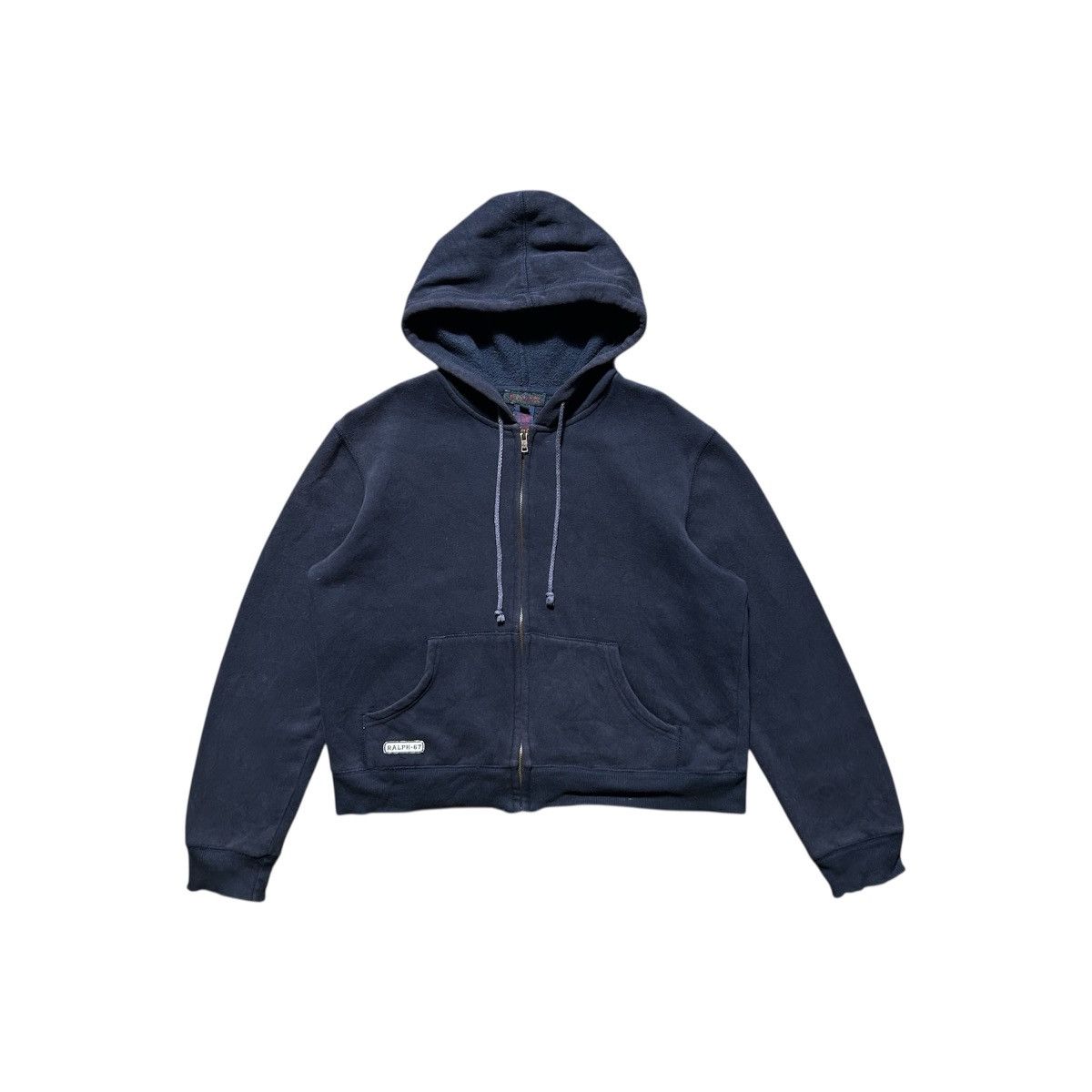 Ralph Lauren Vintage Ralph Lauren Logo Zipper Hoodie Size S / US 4 / IT 40 - 1 Thumbnail