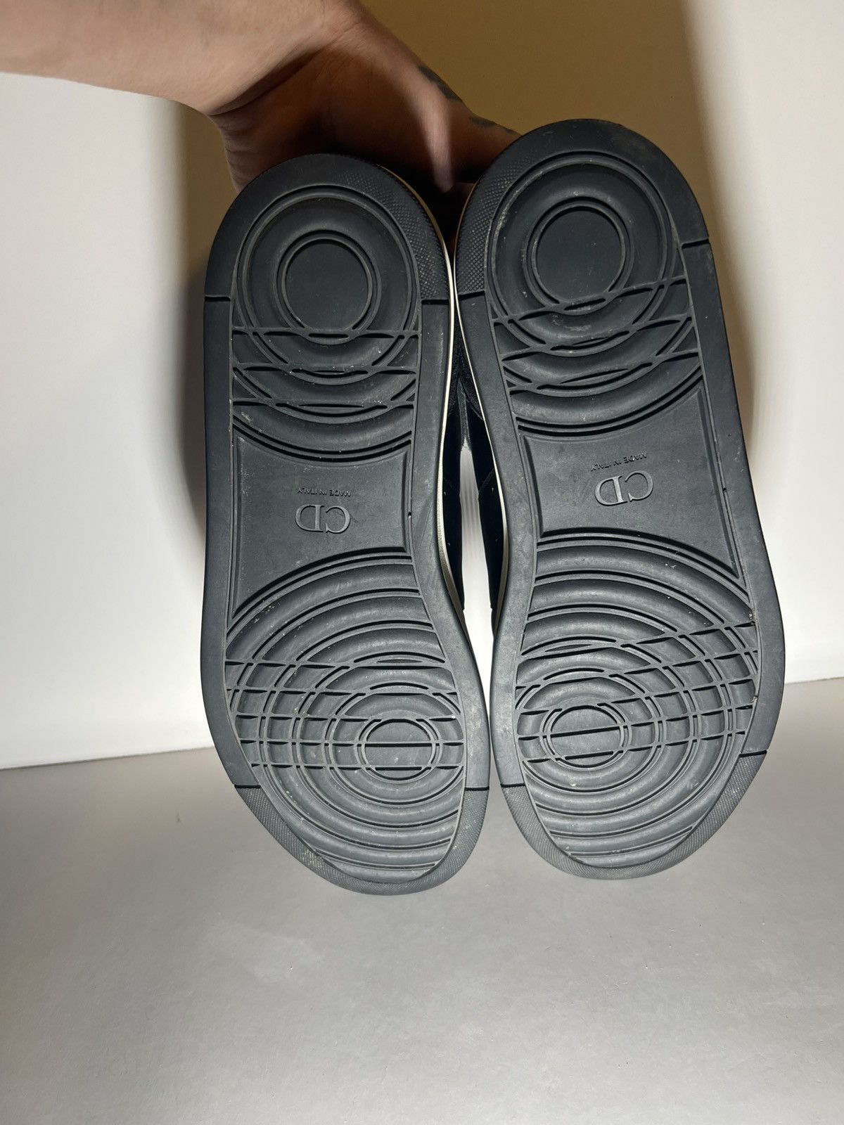 Dior Dior Homme B02 designer shoes sneaker head black/white bee Size US 13 / EU 46 - 12 Thumbnail