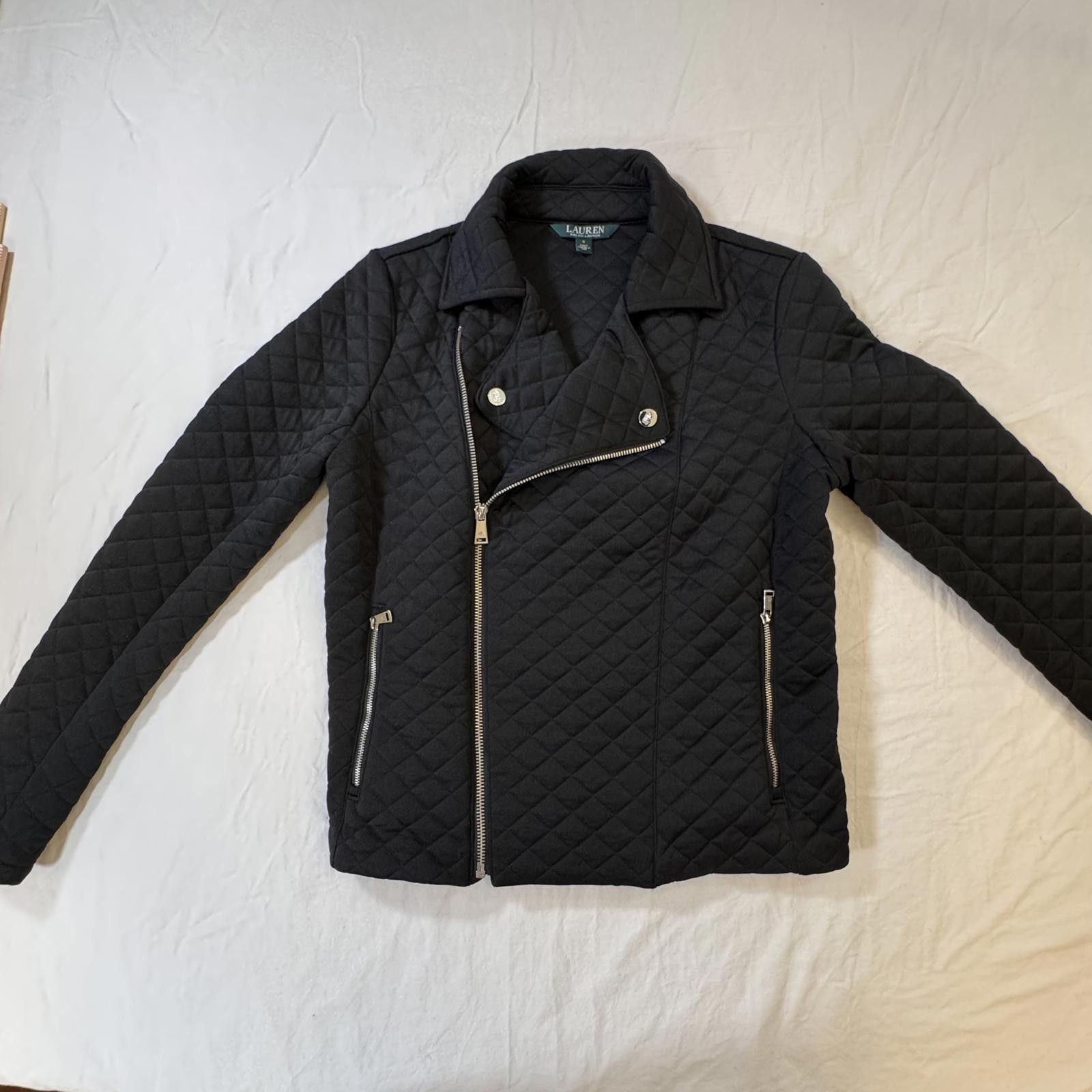 Lauren Ralph Lauren Lauren Ralph Lauren Women's Small Moto Jacket Diamond Size S / US 4 / IT 40 - 5 Thumbnail