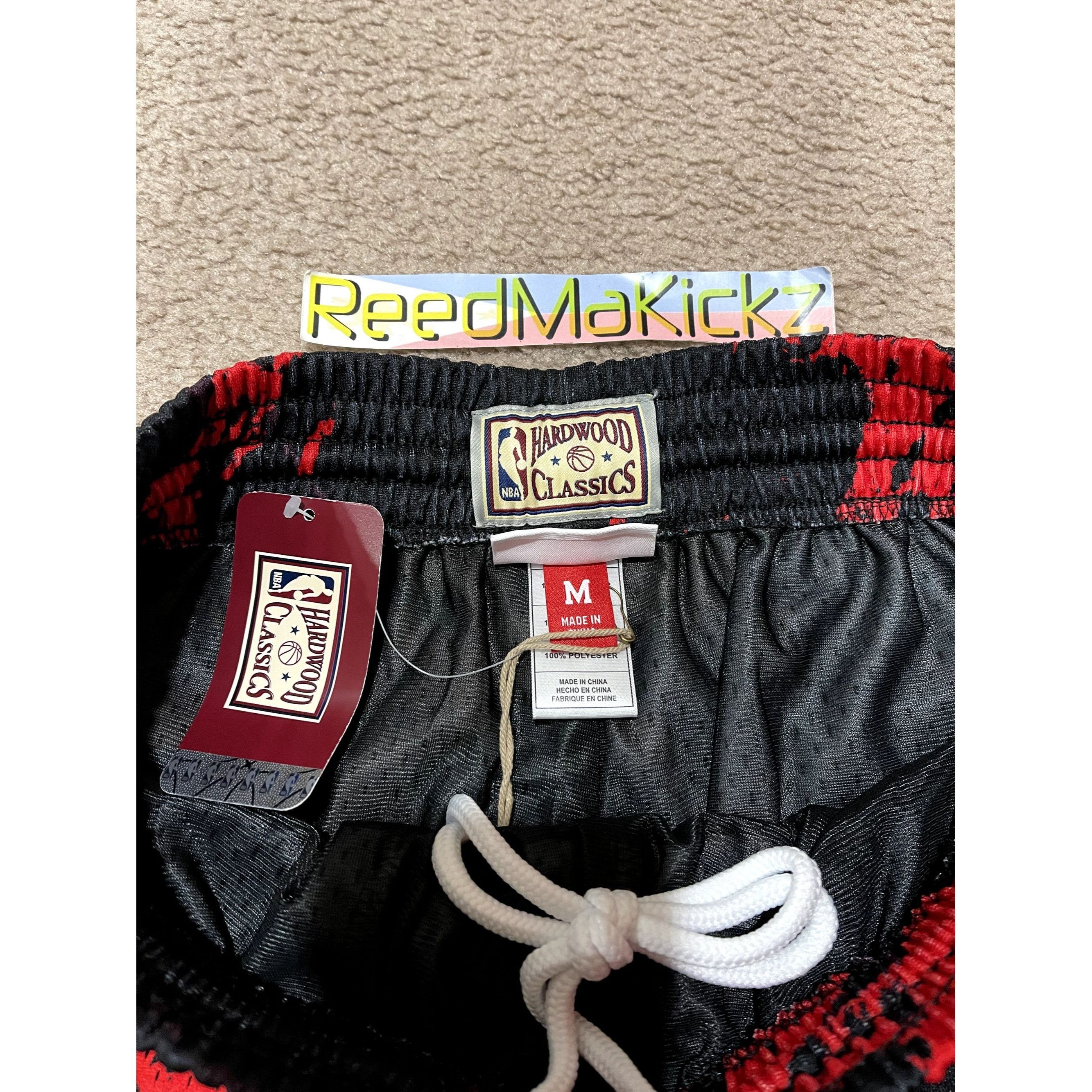 Mitchell & Ness Mitchell & Ness Chicago Bulls Marble Shorts Mens Medium Size US 32 / EU 48 - 5 Thumbnail