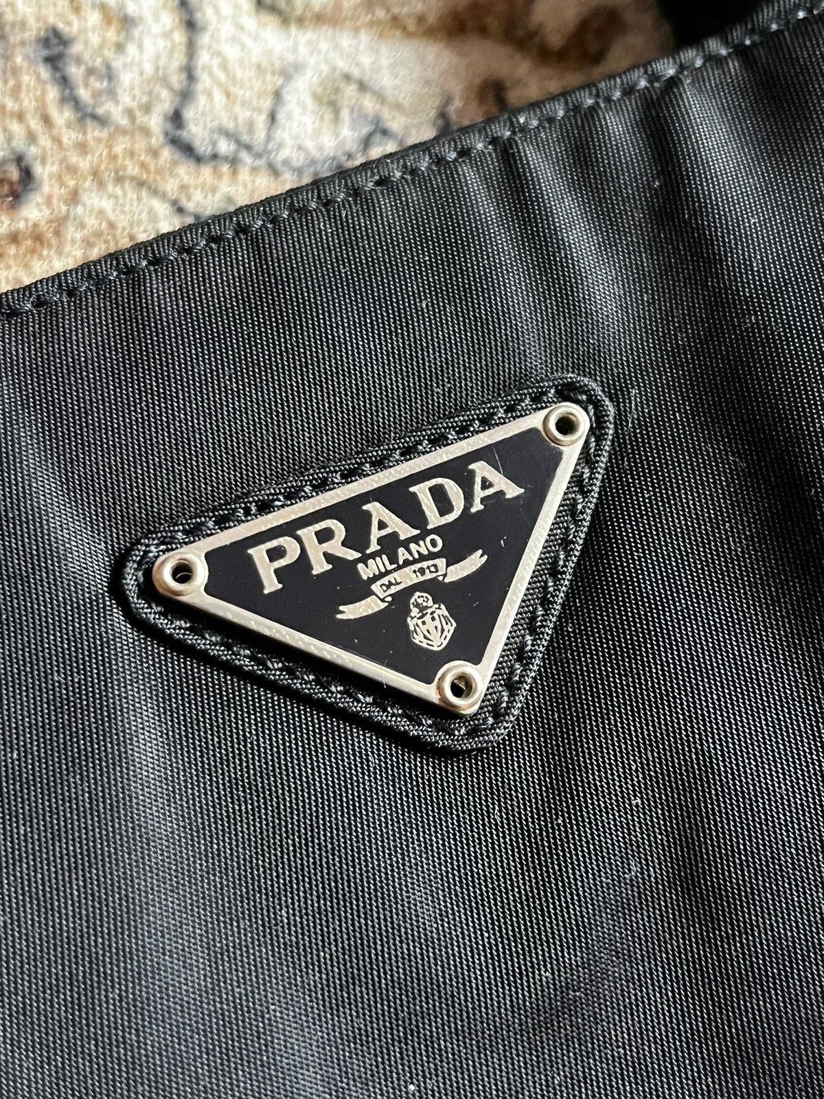 Designer Prada Mini Nylon HandBag Size ONE SIZE - 3 Thumbnail