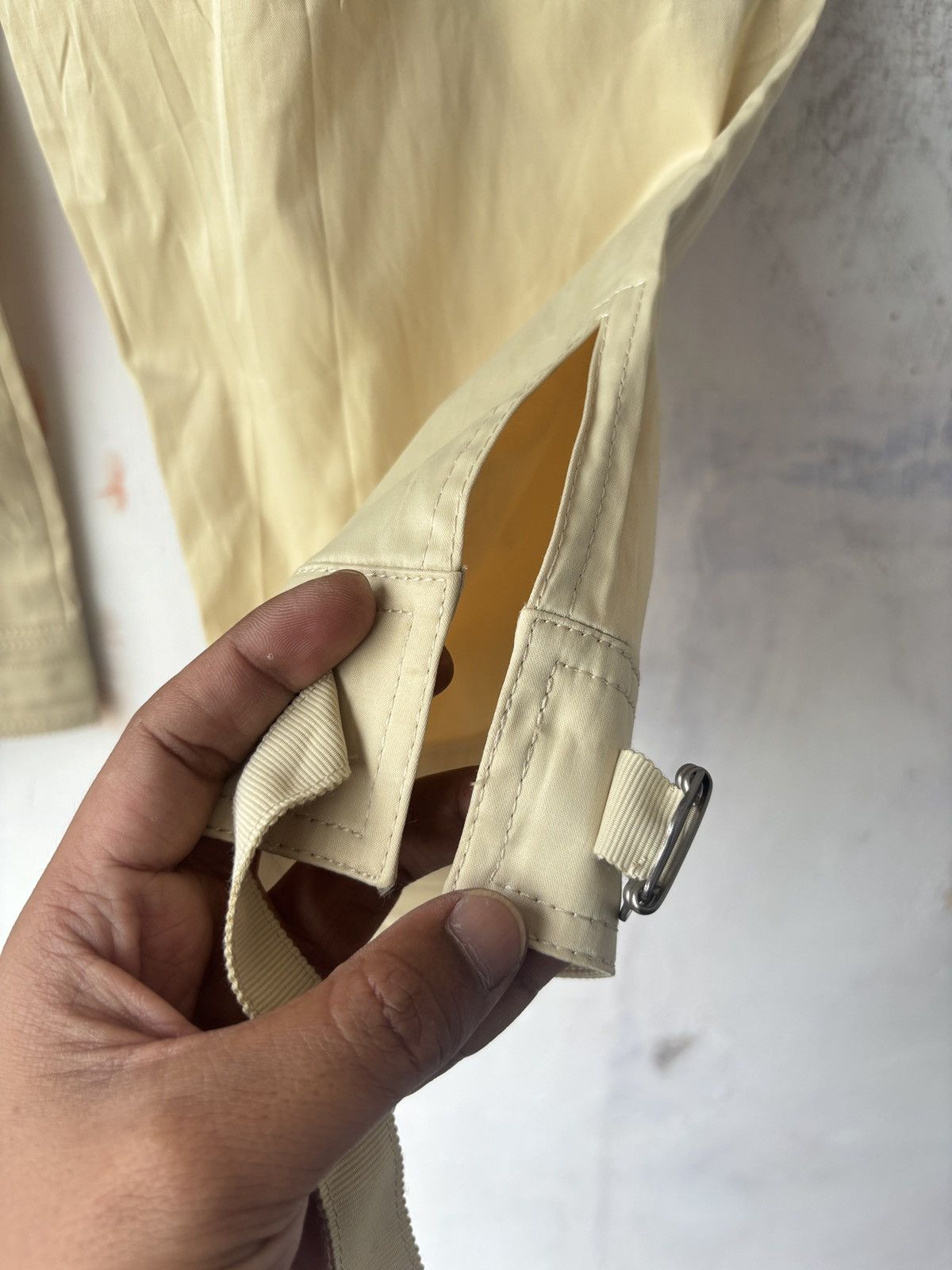 Archival Courrèges Paris Technical Beige Trousers