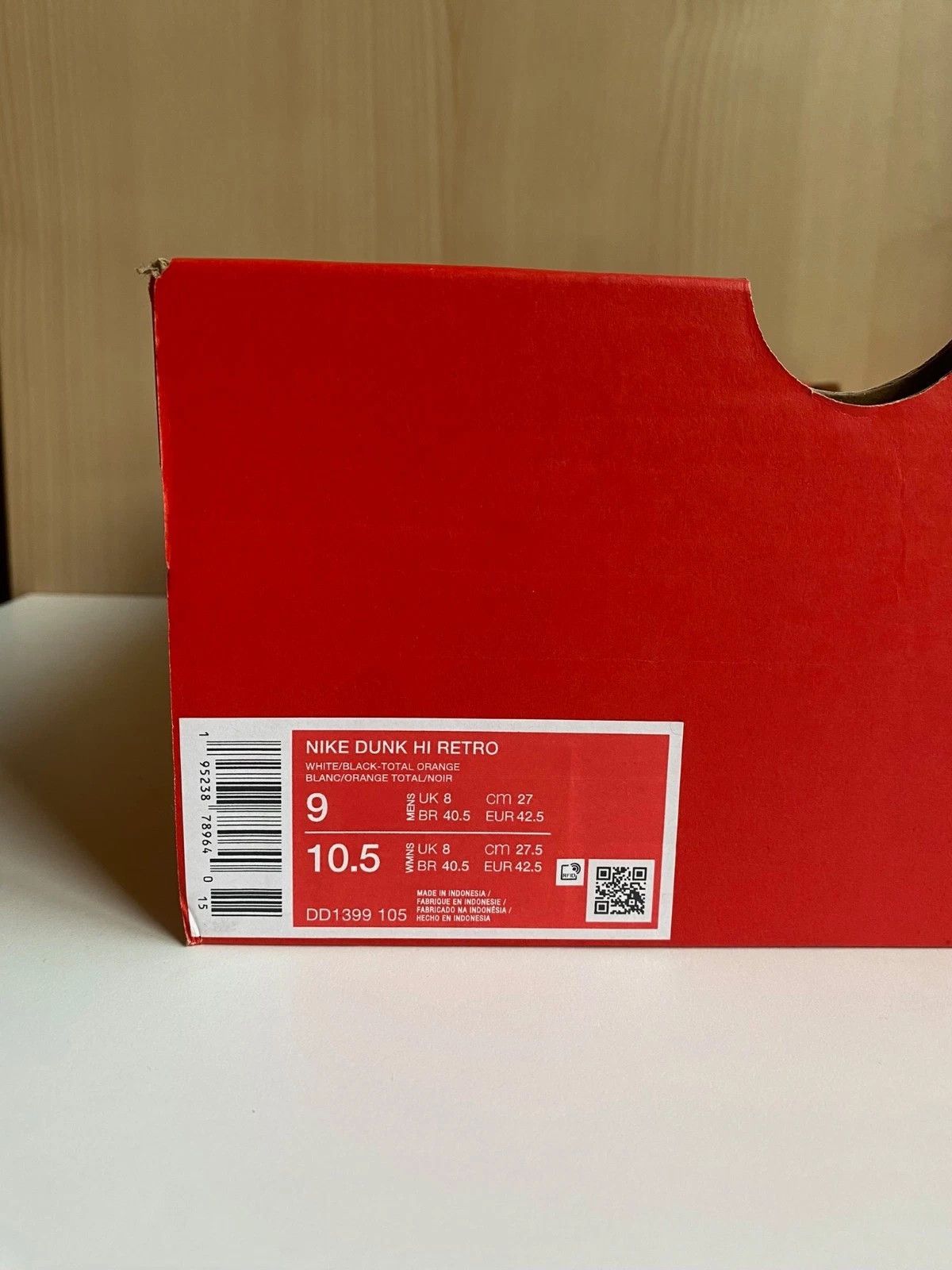 Nike Nike Dunk hogh panda Size US 9 / EU 42 - 8 Thumbnail