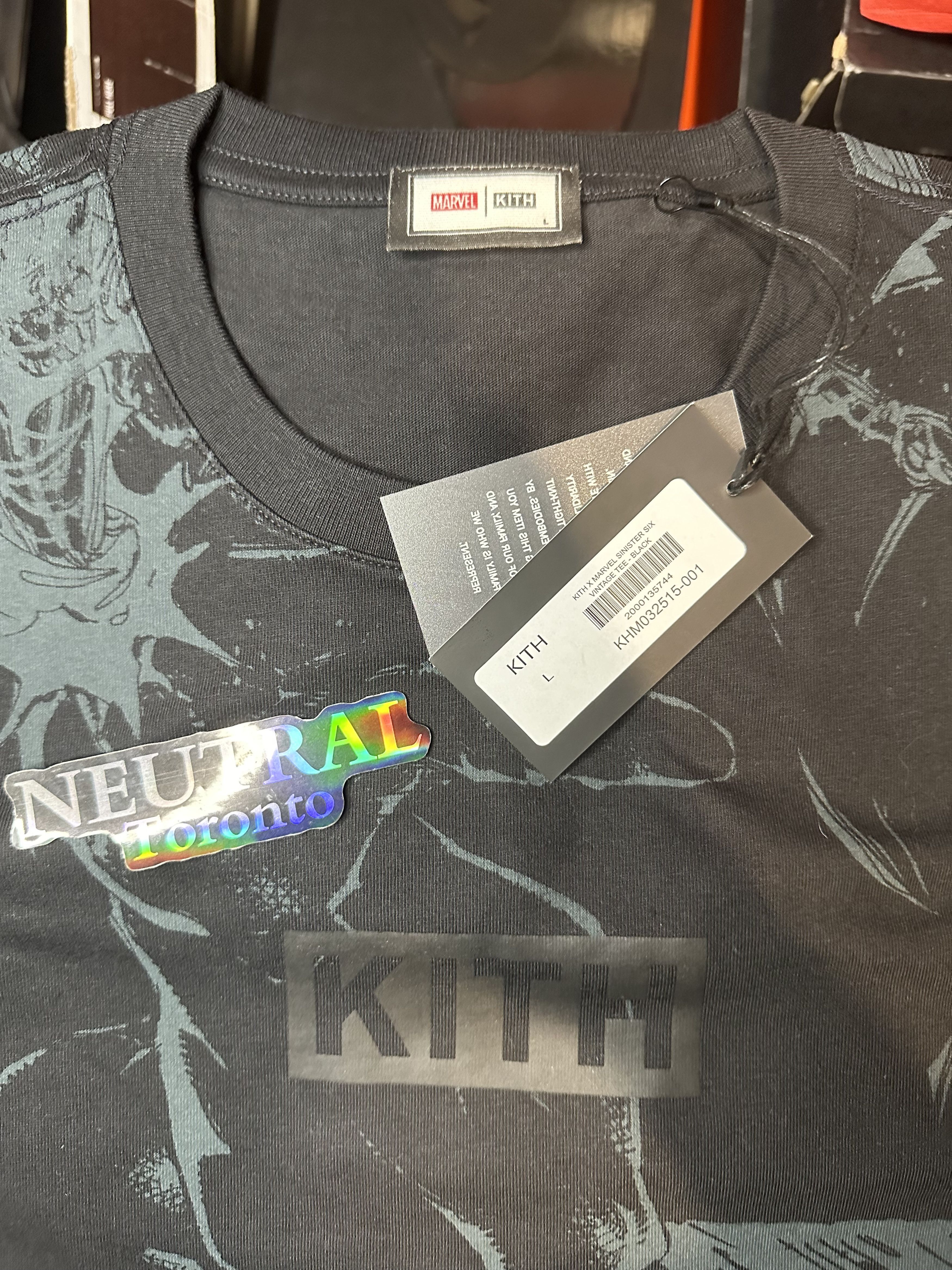 Kith × Marvel Comics Kith x Marvel Sinister Six Vintage Tee Size US L / EU 52-54 / 3 - 6 Thumbnail