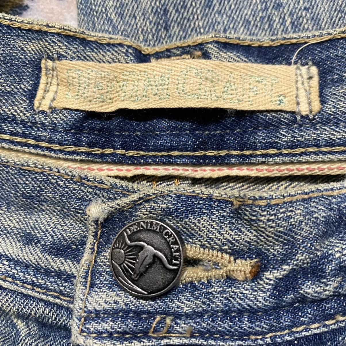 Japanese Brand DENIM CRAFT Denim Selvedge Jeans Mudwash Size US 34 / EU 50 - 20 Thumbnail