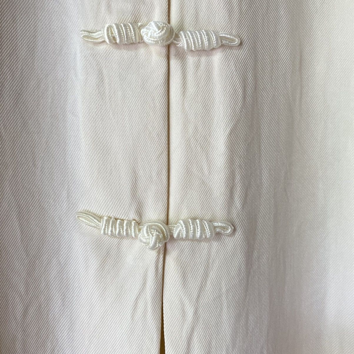 Designer × Japanese Brand LAUREN RALPH LAUREN Elegant Soft Chinese Knot Button Blouse Size M / US 6-8 / IT 42-44 - 6 Thumbnail
