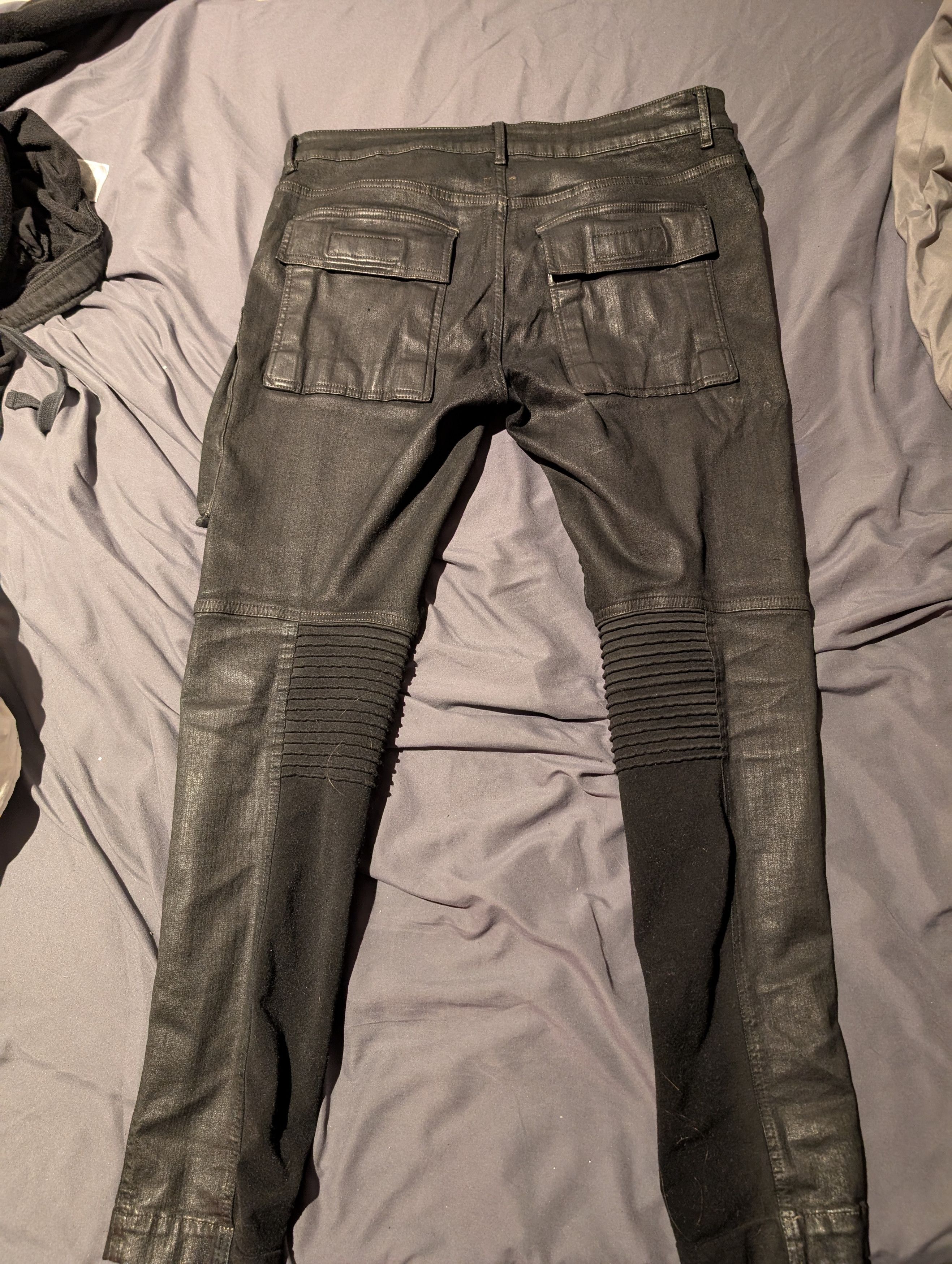 $385 NWT RtA BRYANY SINNERS LIGHT BLUE SKINNY JEANS 33
