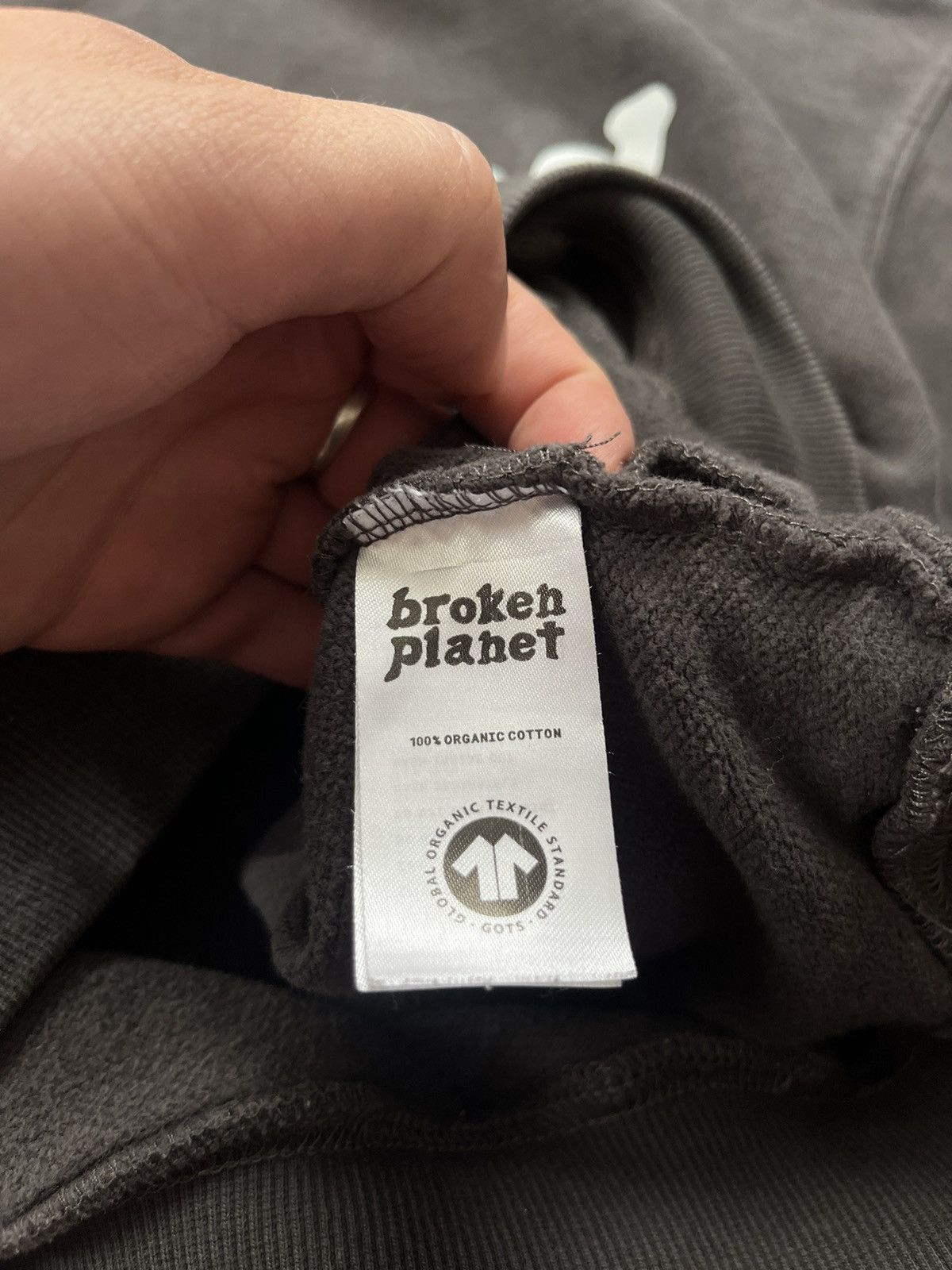 Broken Planet Broken Planet ‘Tripped in time ,no way back’ print Hoodie Size US L / EU 52-54 / 3 - 16 Thumbnail
