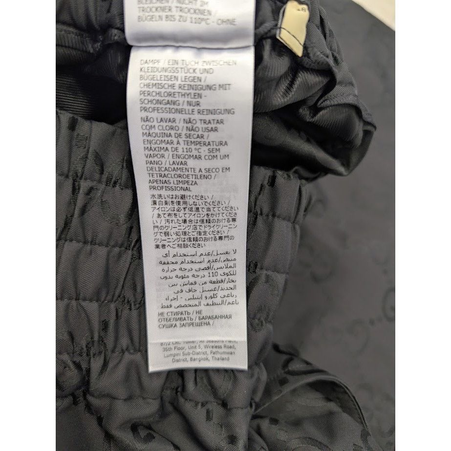 Gucci o1rshd1 Nylon Short Pant in Black/Green/Red Size US 32 / EU 48 - 18 Thumbnail