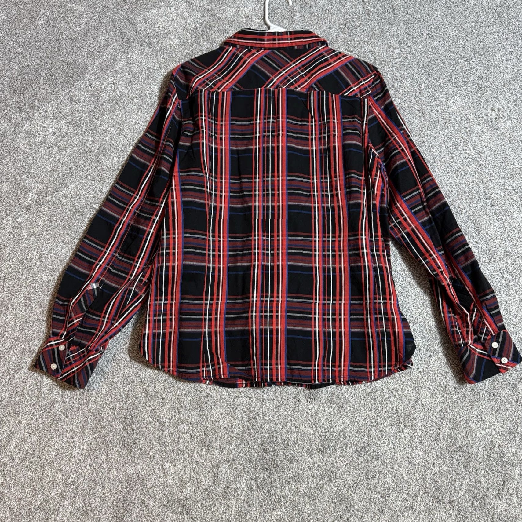 Tommy Hilfiger Tommy Hilfiger Shirt Women XL Plaid Button-Up Casual Office Preppy Academia Multicolor 100% Cotton Size XL / US 12-14 / IT 48-50 - 7 Thumbnail