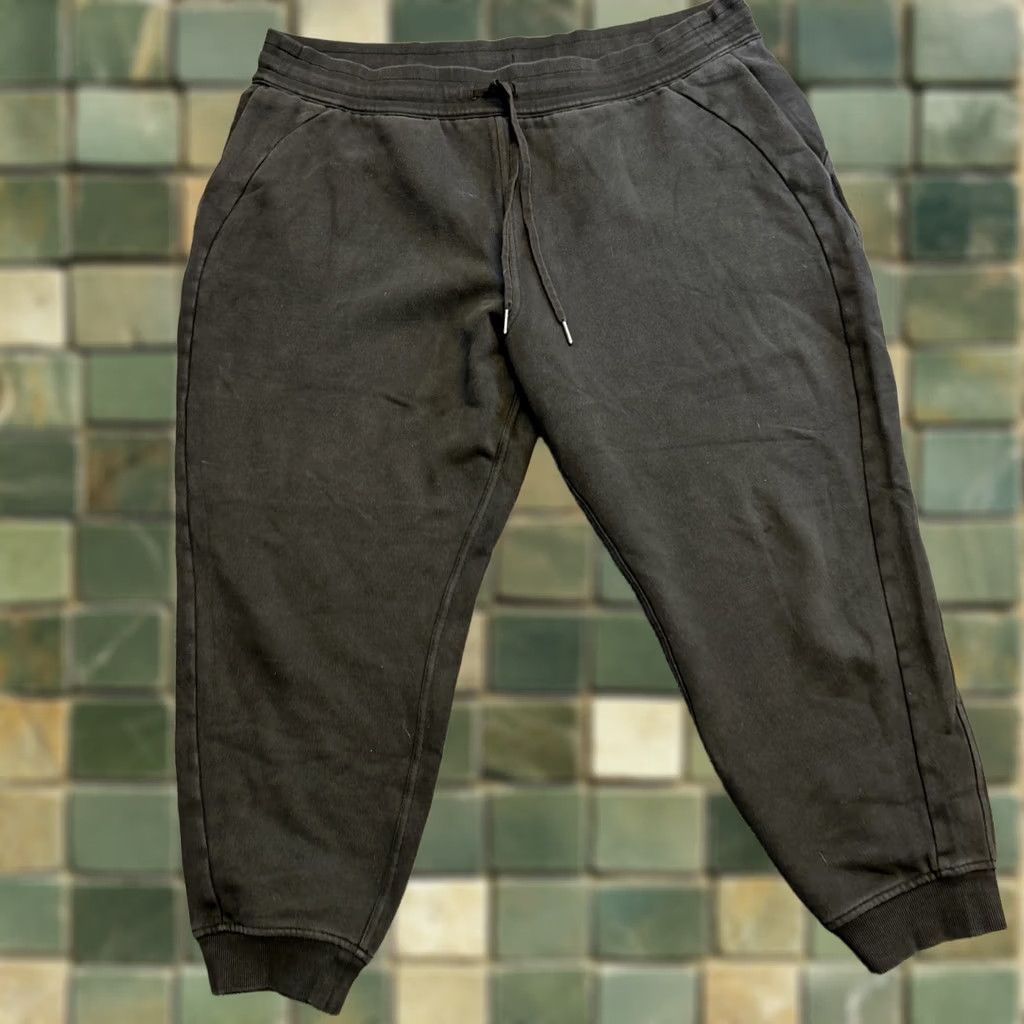 Lululemon Lululemon Ready To Rulu Jogger Pants Rulu Plus Size 20 Black Pockets Athleisure Pants Womens 20 Black Athletic Jogger Size 42" / US 20 - 1 Thumbnail