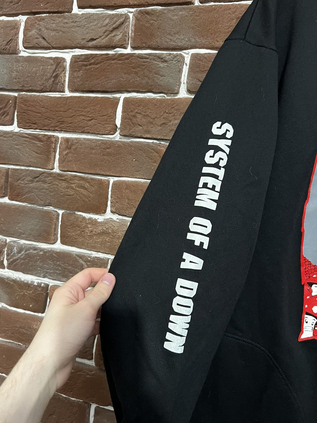 Band Tees Rare Vintage 00's System of A Down Euro Hoodie Mushrooms Nu Size US XL / EU 56 / 4 - 5 Thumbnail