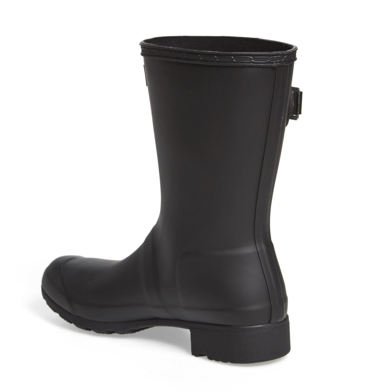 Hunter Original Tour Short Packable Rain Boots in Black Color Size US 5 / IT 35 - 2 Thumbnail