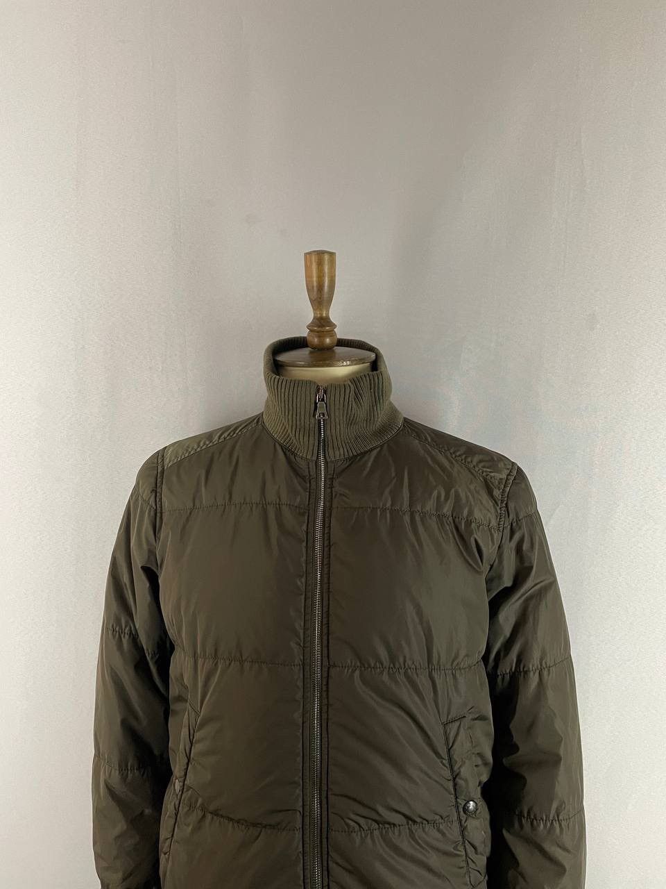 Prada Prada Nylon Down Jacket Khaki Size US M / EU 48-50 / 2 - 2 Thumbnail
