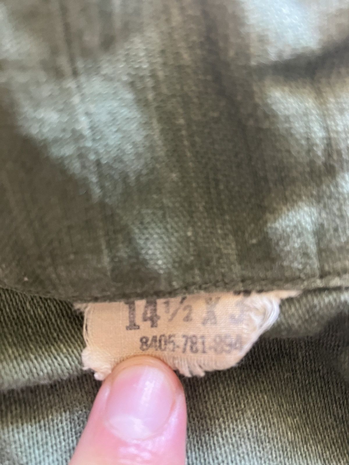 Other 1967 Vietnam Prisoner of War POW Us army cut off shirt Size US M / EU 48-50 / 2 - 4 Thumbnail