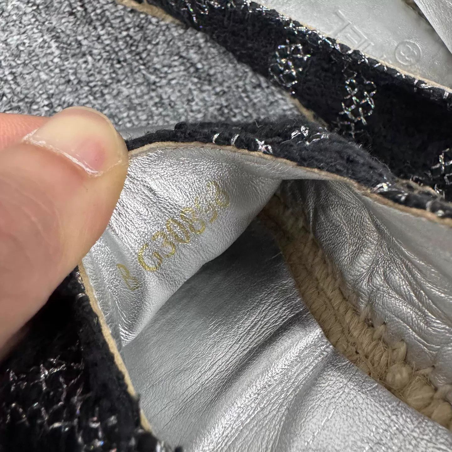Chanel Chanel CC Wool Moccasin 37 99 New Size US 6.5 / IT 36.5 - 7 Thumbnail
