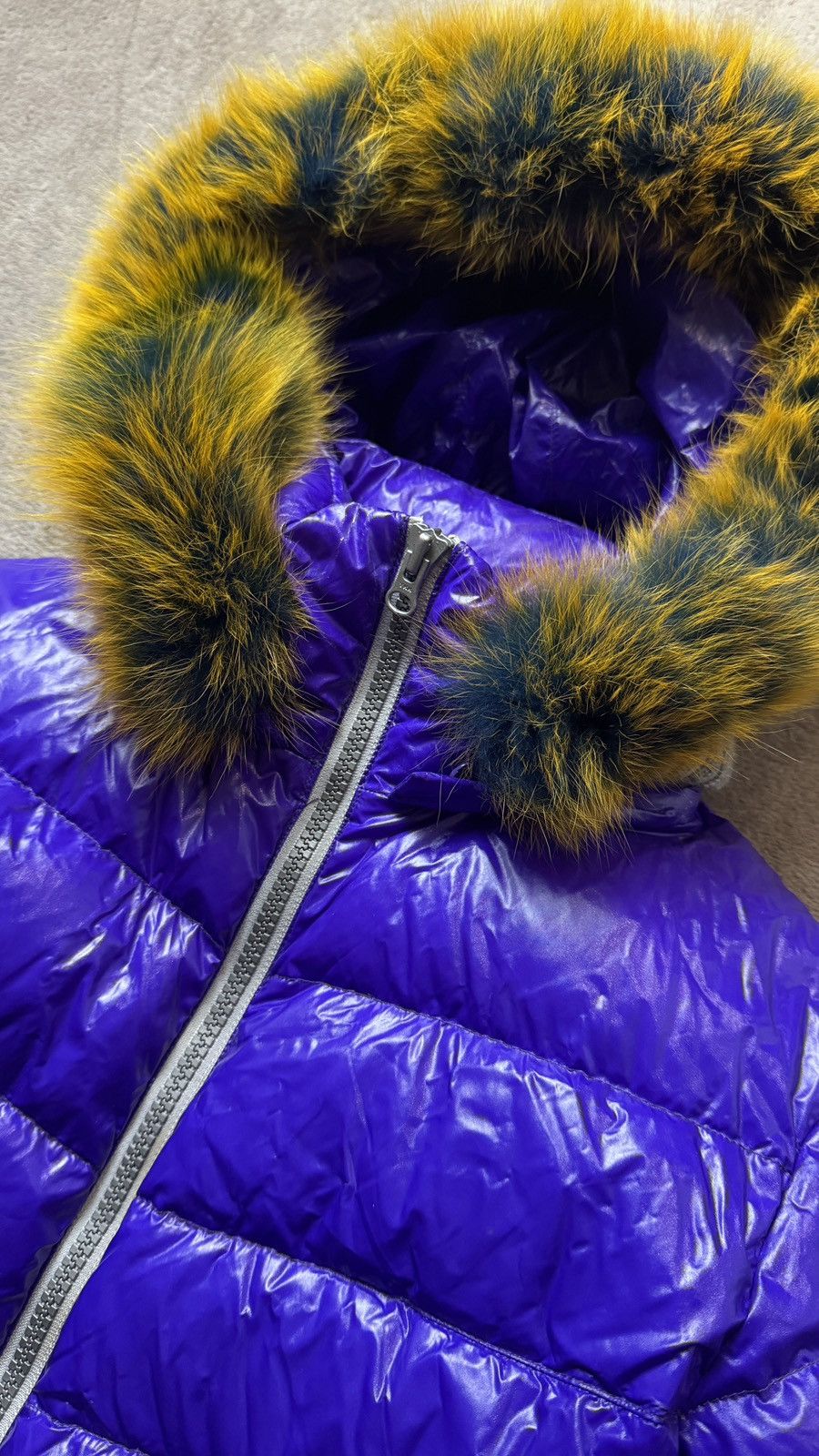 Japanese Brand Y2K Fur Hood Down Jacket if6was9 cdg LGB hysteric glamour y3 Size M / US 6-8 / IT 42-44 - 6 Thumbnail