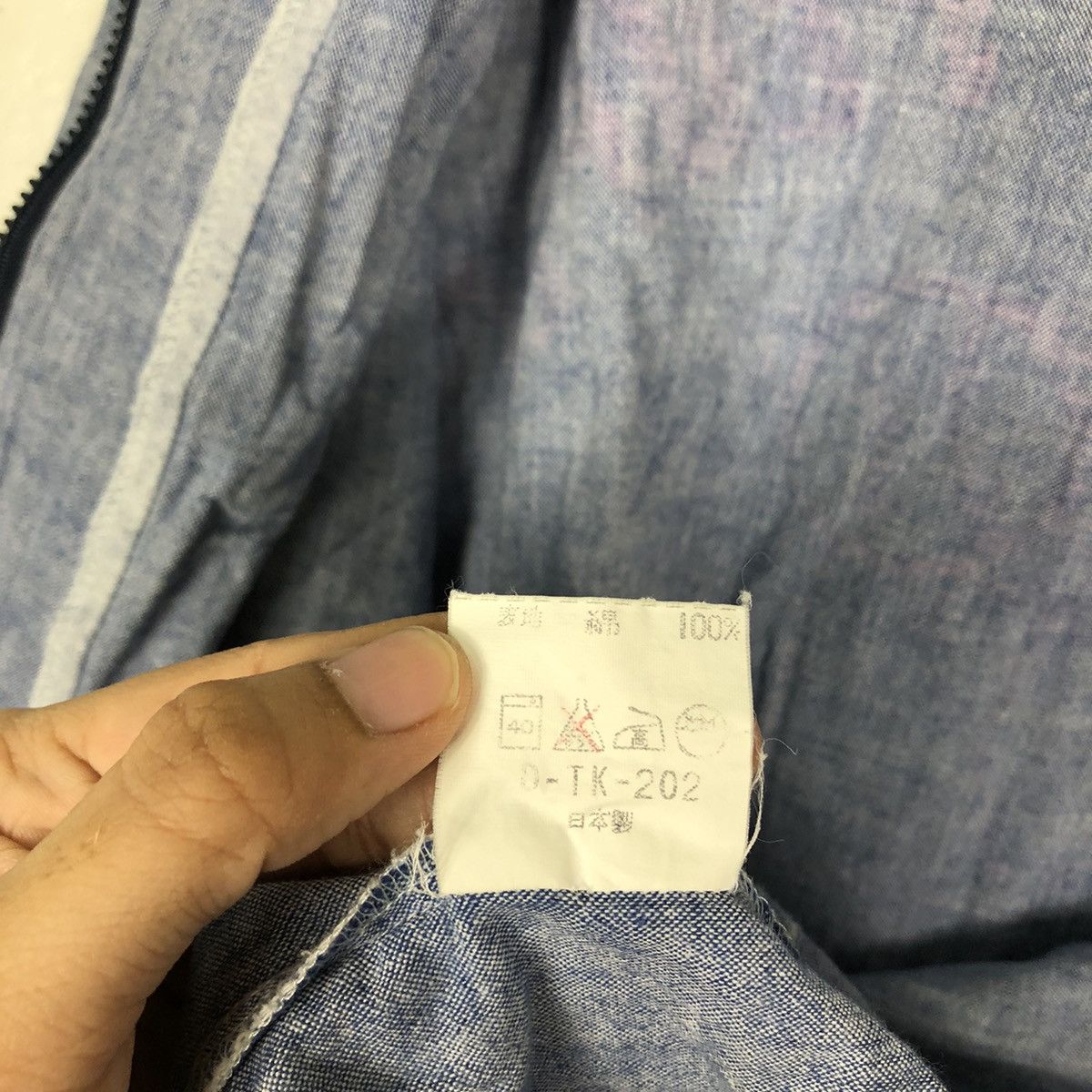 Japanese Brand 🔥90’s Vintage Bomber Jacket Denim Melmo Issey Miyake Size US M / EU 48-50 / 2 - 16 Thumbnail
