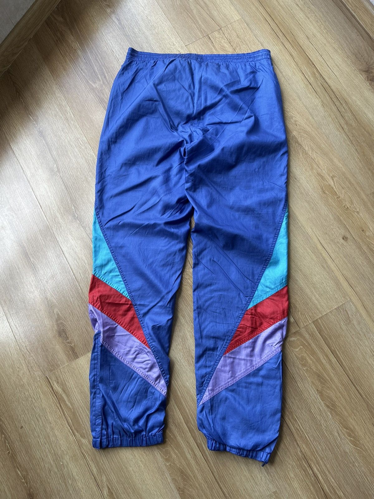Adidas Vintage 80s Adidas Trefoil Y2K Retro Nylon Track Suit Size US L / EU 52-54 / 3 - 7 Thumbnail
