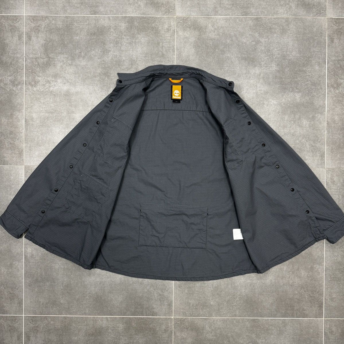 Timberland Timberland Multipocket Utility Men Overshirt Jacket Grey Size US L / EU 52-54 / 3 - 10 Thumbnail