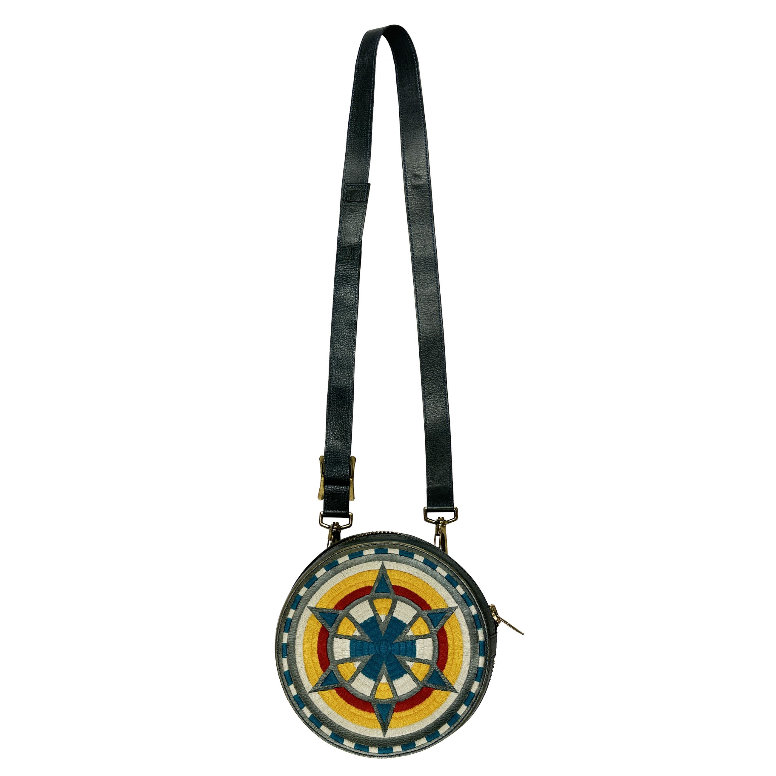 Blackmeans Embroidered Shoulder Bag Size ONE SIZE - 1 Thumbnail