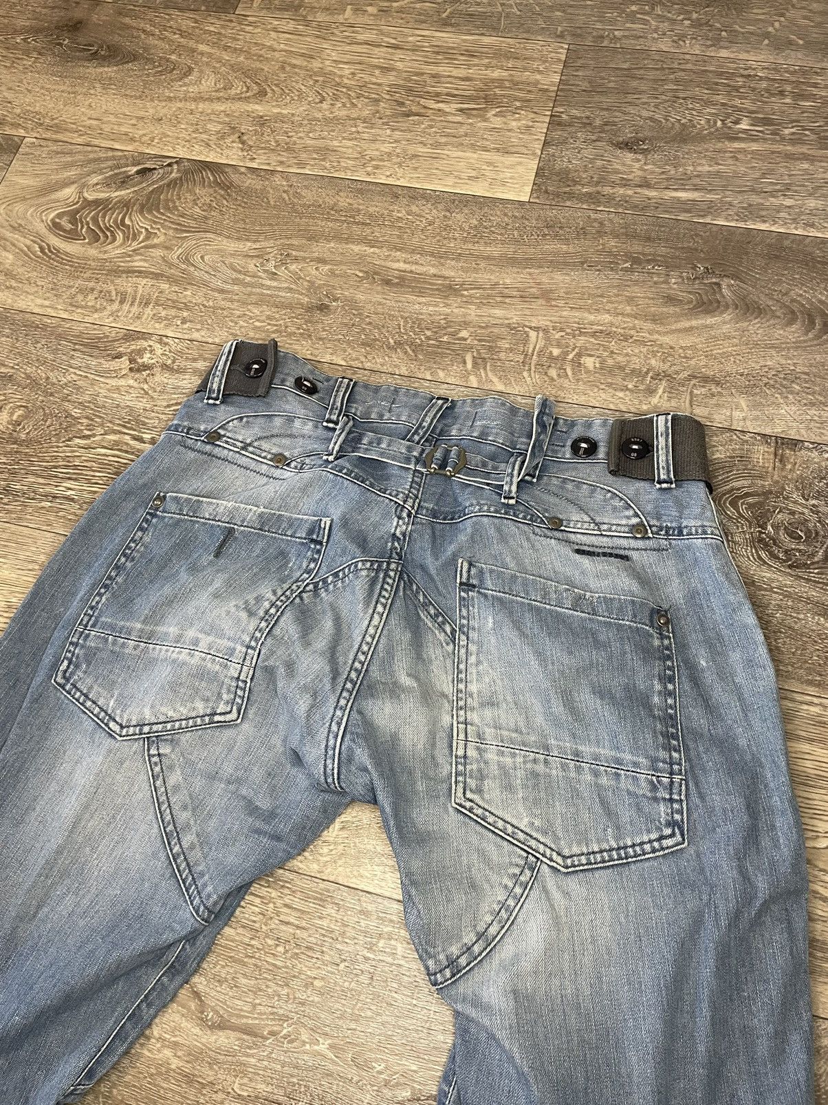 G-Star × Vintage G-star jeans big logo cargo pants Size US 32 / EU 48 - 10 Thumbnail