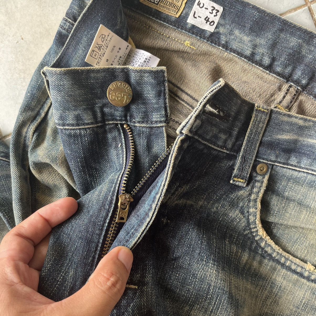 Lee Distressed Vintage Lee Riders Gold Label Japan Jeans Size US 33 - 13 Thumbnail