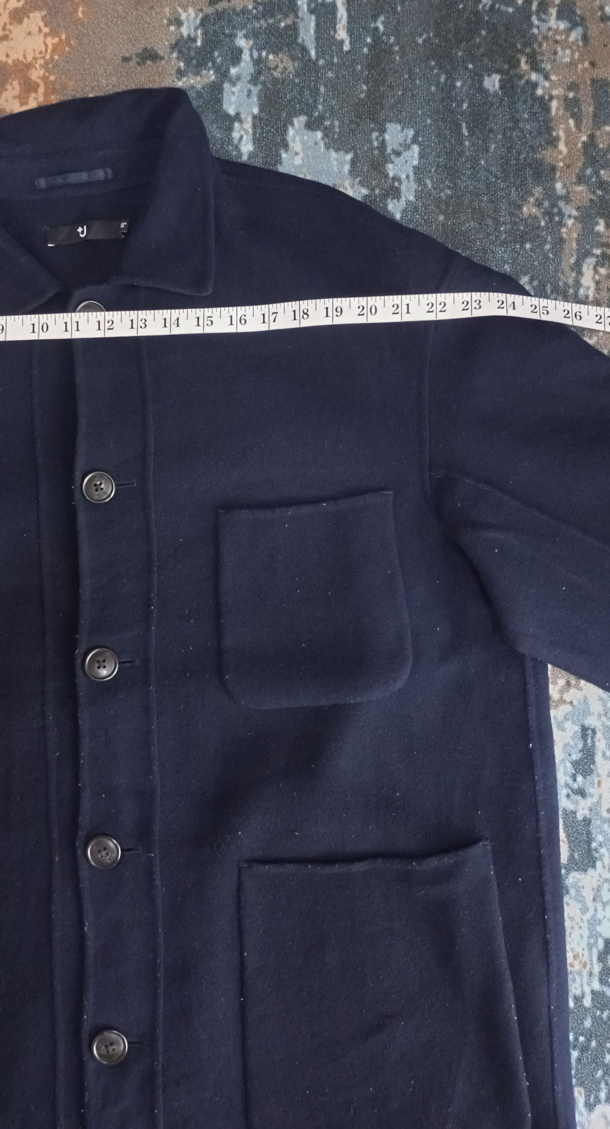 Jil Sander Jil Sander Uniqlo Wool Jacket Size US XL / EU 56 / 4 - 11 Thumbnail