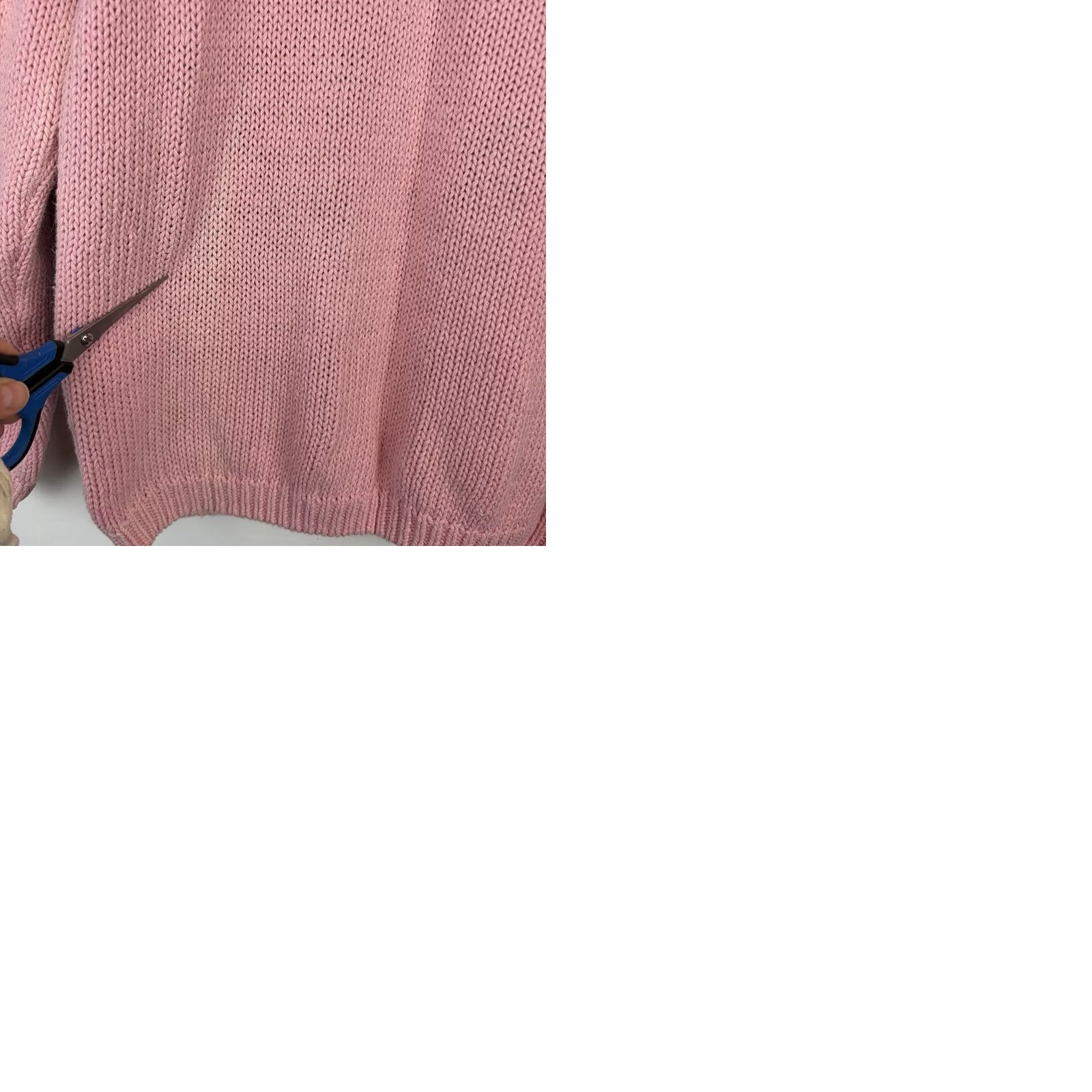 Pinko VINTAGE Alexandra Bartlett Easter Sweater Womens Large Cardigan Pink Bunny Eggs Read Size L / US 10 / IT 46 - 10 Thumbnail