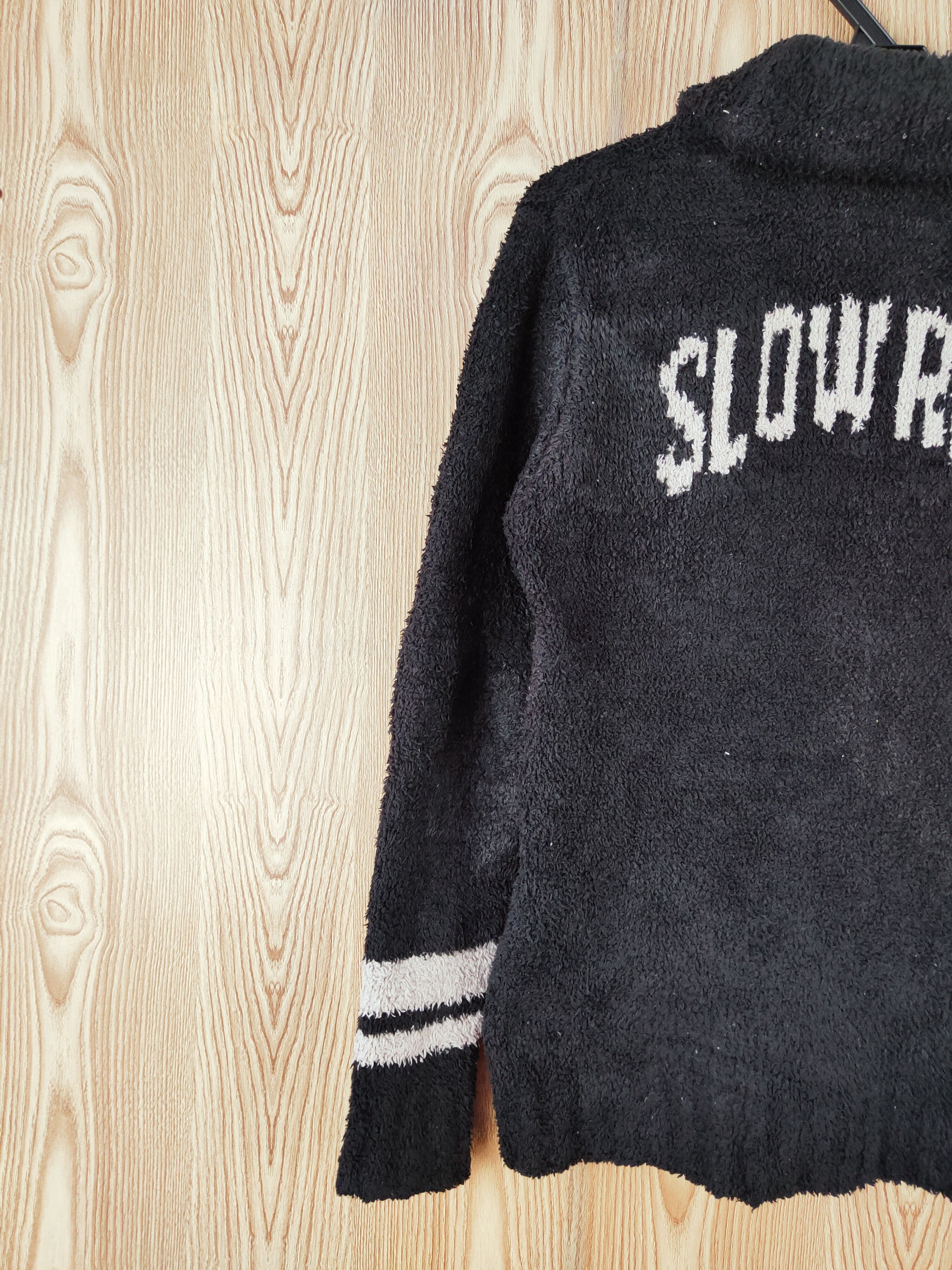 Japanese Brand Bayflow slow rise Black fleece Knitwear Cardigan #W263 Size M / US 6-8 / IT 42-44 - 10 Thumbnail