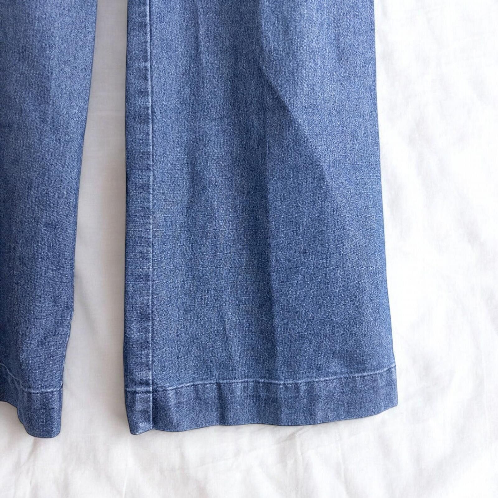 Other Geoffrey Beene Sport Blue Solid Jeans Womens 8 Medium Size 30" / US 8 / IT 44 - 7 Thumbnail