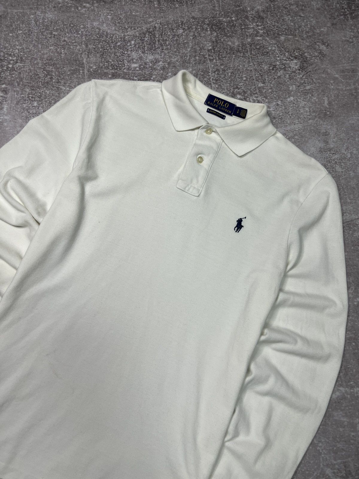 Polo Ralph Lauren Vintage Polo Ralph Lauren Rugby Long Sleeve Shirt Size S Size US S / EU 44-46 / 1 - 2 Thumbnail