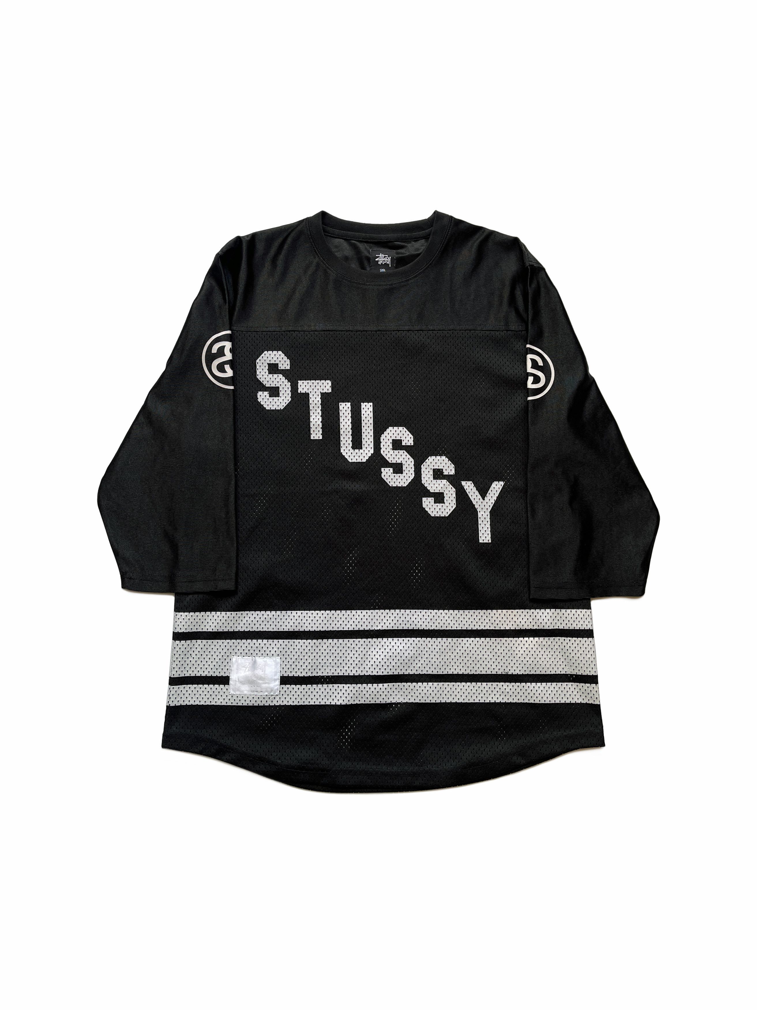 Stussy STUSSY TEAM 80 JERSEY BLACK | Grailed