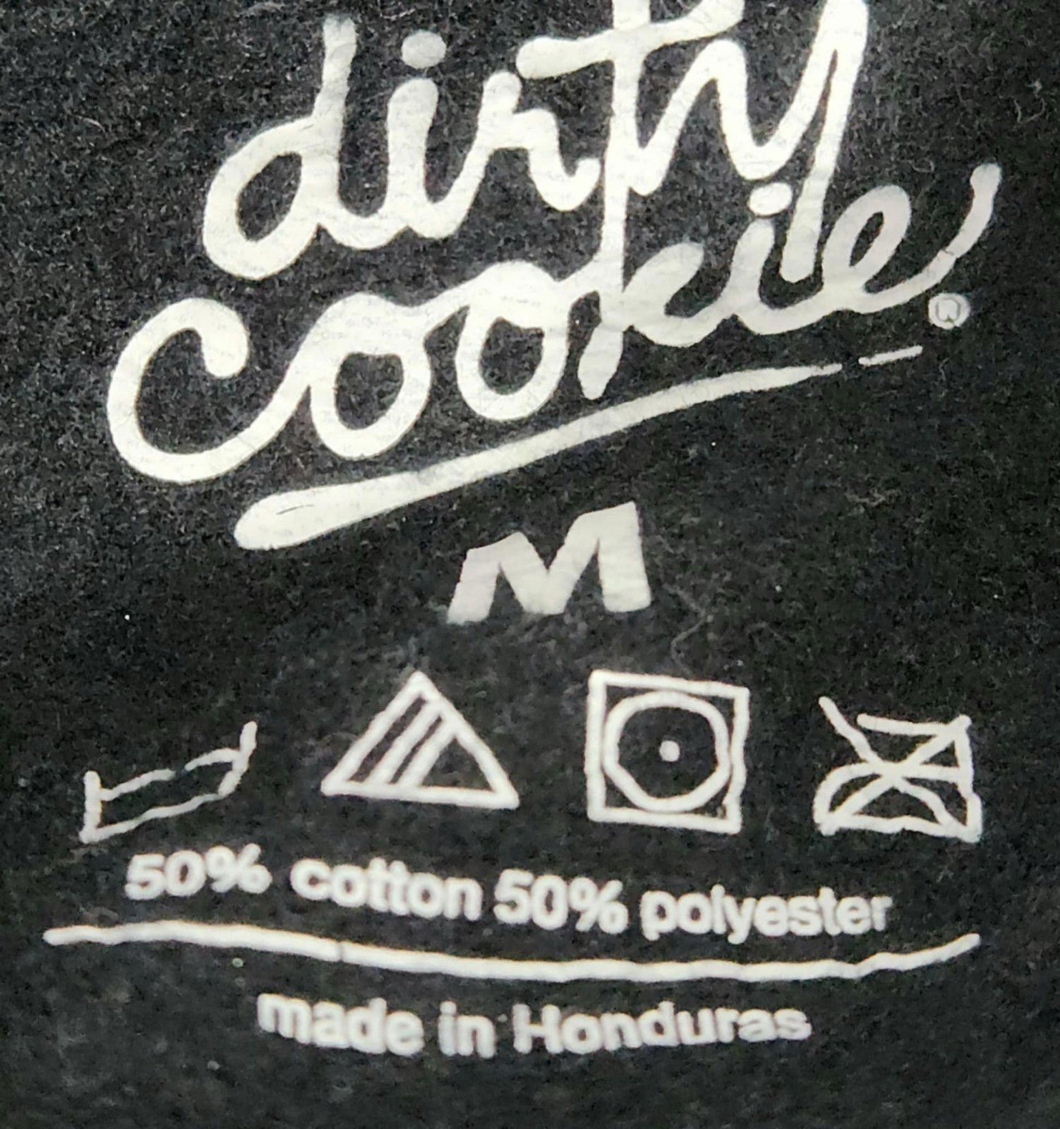 Designer Dirty Cookie Black Hoodie - Unique Graphic Design Size US M / EU 48-50 / 2 - 3 Thumbnail