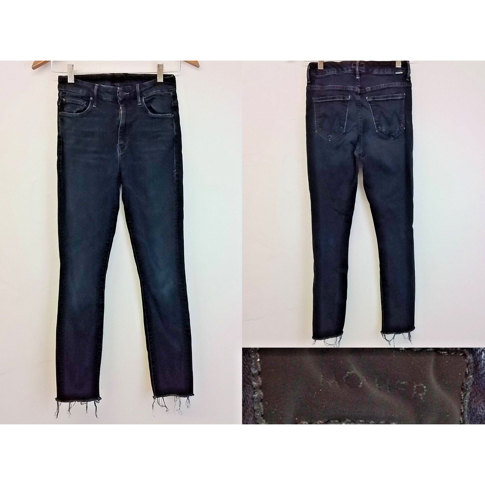 MOTHER Mother Looker Ankle Jeans Women's 24" High Waist Dark Wash Size 24" / US 00 / IT 34 - 1 Thumbnail