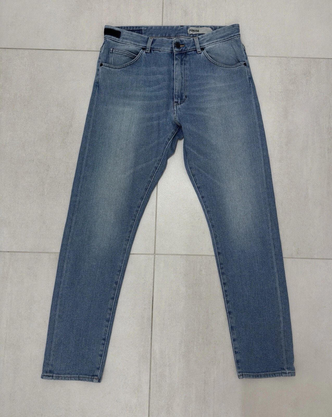 ADNYM ATELIER ADNYM ATELIER UNISEX JEANS BLUE PANTS MENS size 31 L ITALY Size US 31 - 1 Thumbnail