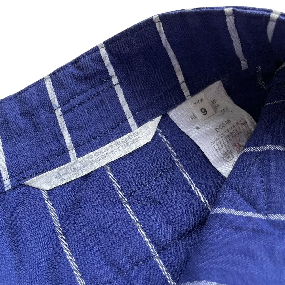 Courreges Courrèges Paris Vintage Herringbone Twill High Waist Pants Size 26" / US 2 / IT 38 - 11 Thumbnail