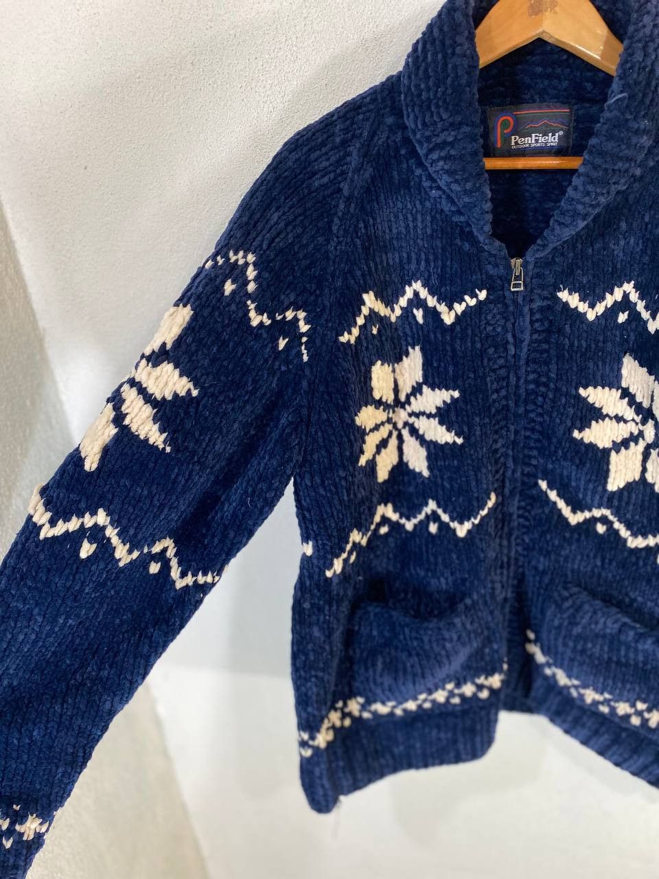 Penfield vintage penfield knitted jacket very nice design Size US L / EU 52-54 / 3 - 3 Thumbnail