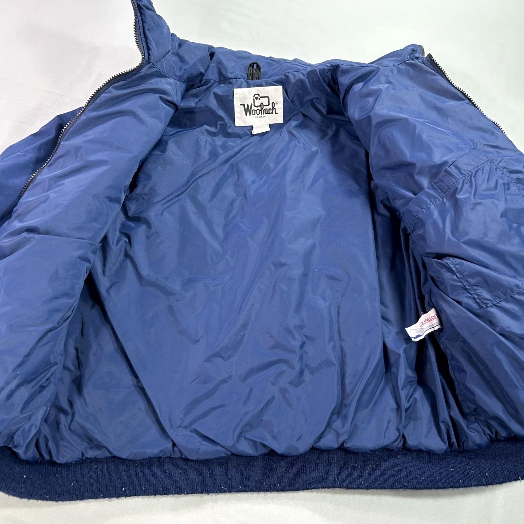 Vintage VINTAGE Woolrich Jacket Mens Large Blue Quilted Winter Puffer Coat Made USA 90s Size US M / EU 48-50 / 2 - 3 Thumbnail