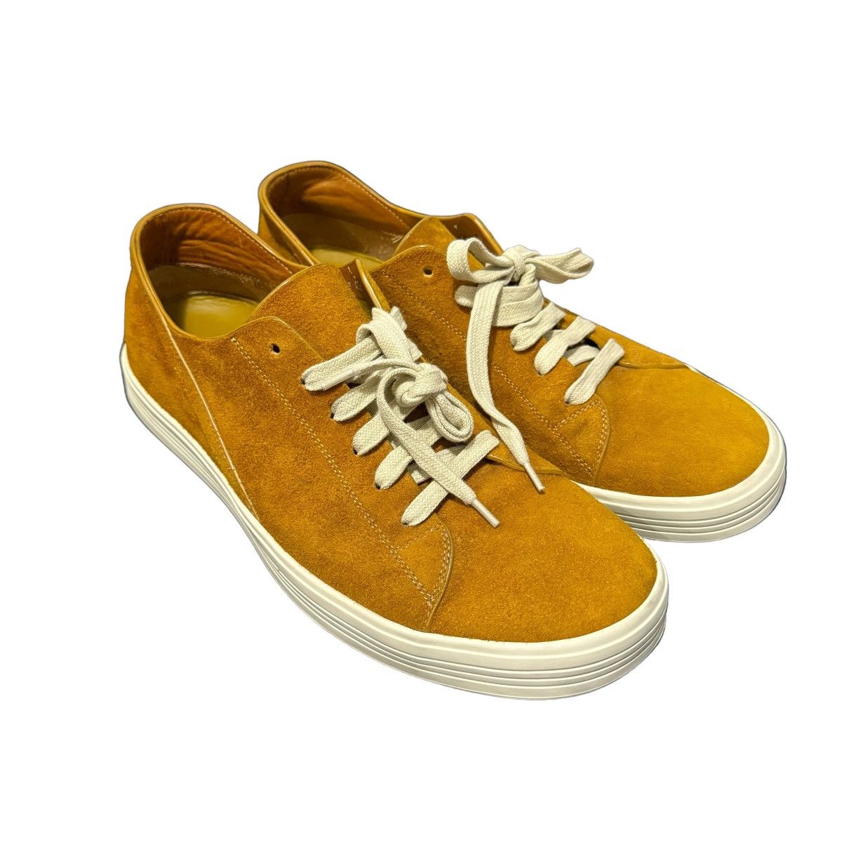 Rick Owens × Rick Owens Drkshdw RICK OWENS 18SS Geothrasher low sneaker camel Size US 10 / EU 43 - 2 Thumbnail