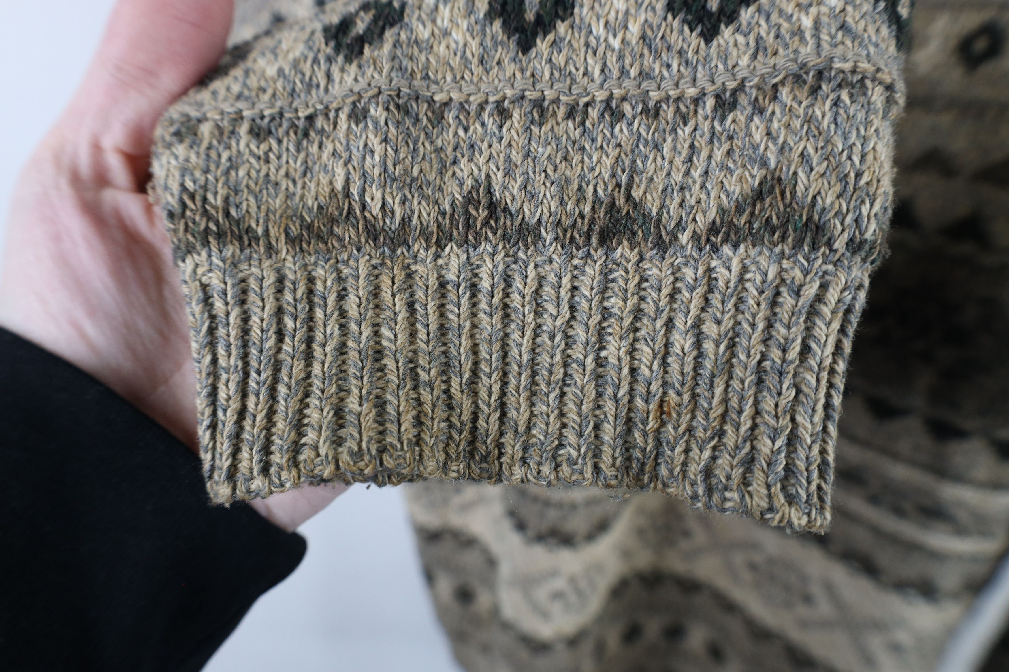 Vintage Vintage 90s Streetwear Fair Isle Knit Crewneck Sweater USA Size US XL / EU 56 / 4 - 7 Thumbnail