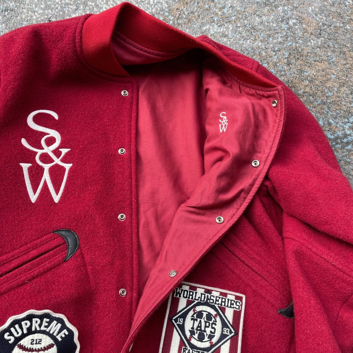Supreme × Wtaps Supreme x wtaps award jacket Size US S / EU 44-46 / 1 - 7 Thumbnail
